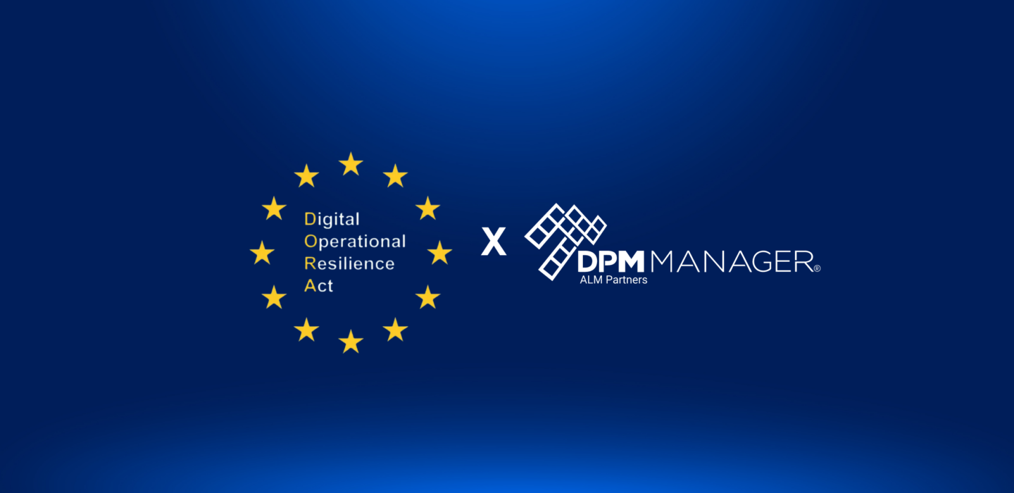 DORA logo and DPM Manager logo